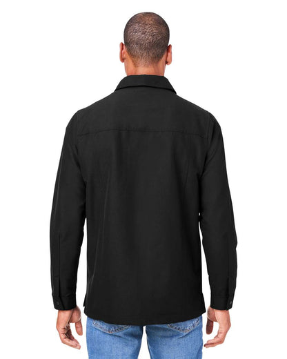 Harriton Unisex Flex Twill Overshirt M72 #colormdl_Black