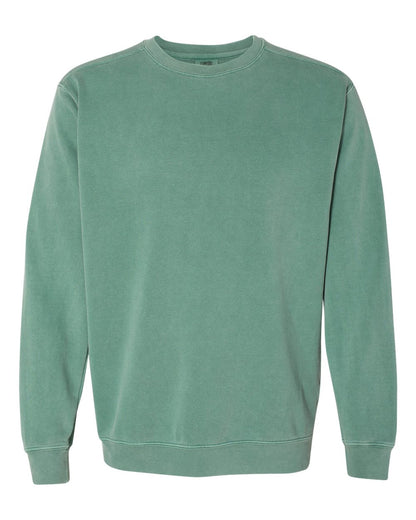 Comfort Colors Unisex Garment-Dyed Crewneck Sweatshirt 1566 #color_Light Green