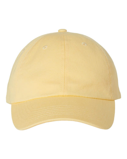 Valucap Bio-Washed Classic Dad Hat VC300A #color_Butter