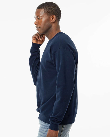 Hanes Unisex Perfect Sweats Crewneck Sweatshirt RS160 #colormdl_Navy