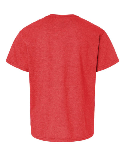 Gildan Youth Softstyle® CVC T-Shirt 64000BCVC #color_Red Mist