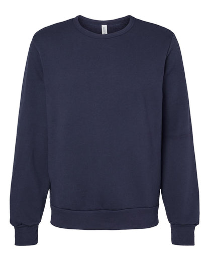 BELLA + CANVAS Sponge Fleece Classic Crewneck Sweatshirt 3911 #color_Navy