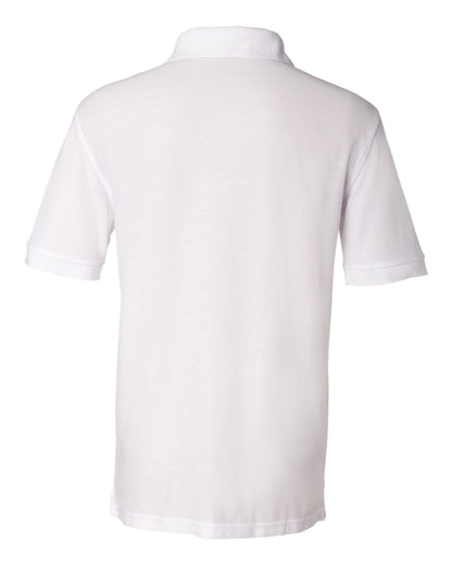 Sierra Pacific Men's Silky Smooth Piqué Polo 0500 #color_White