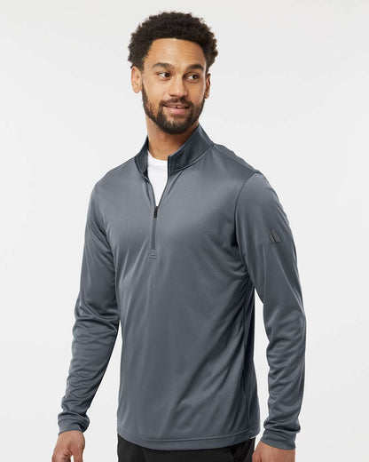 Adidas Lightweight Quarter-Zip Pullover A401 #colormdl_Onix