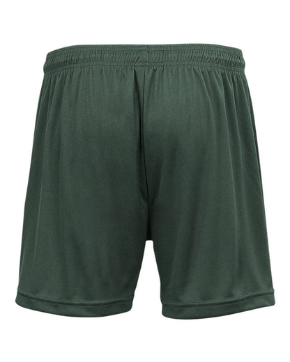 Badger Women's B-Core 5" Inseam Shorts 4116 #color_Forest