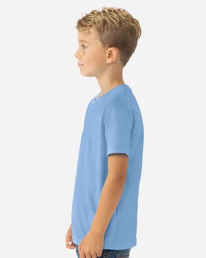 Next Level Youth CVC T-Shirt 3312 #colormdl_Heather Columbia Blue