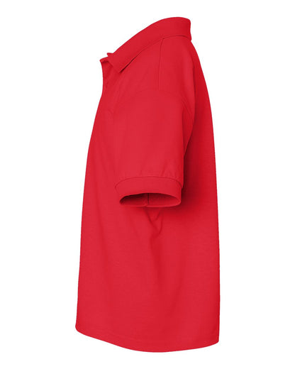 Gildan Youth DryBlend® Jersey Polo 8800B #color_Red