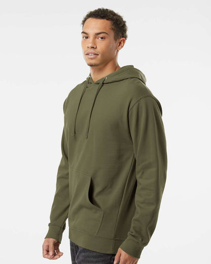 Independent Trading Co. Midweight Hooded Sweatshirt SS4500 #colormdl_Army