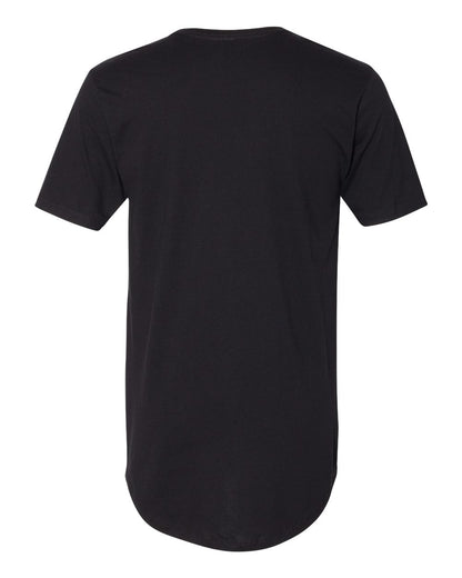 Next Level Cotton Long Body T-Shirt 3602 #color_Black