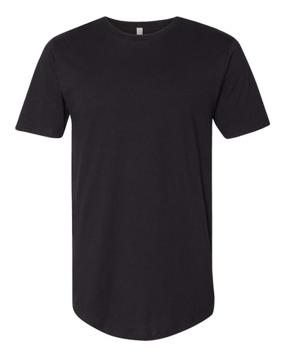 Next Level Cotton Long Body T-Shirt 3602 #color_Black