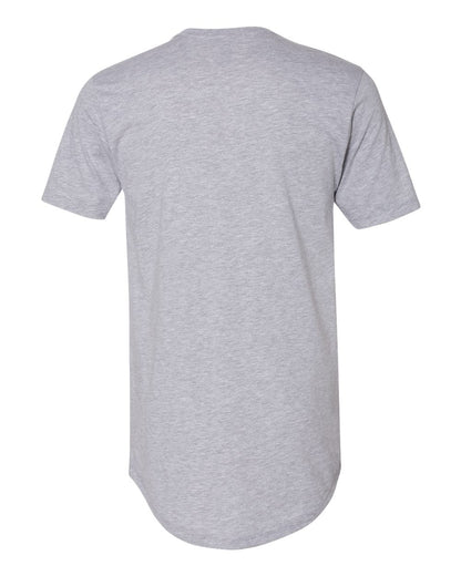 Next Level Cotton Long Body T-Shirt 3602 #color_Heather Grey