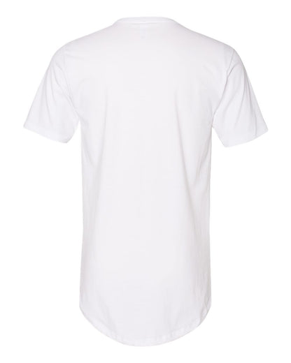 Next Level Cotton Long Body T-Shirt 3602 #color_White