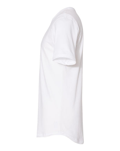 Next Level Cotton Long Body T-Shirt 3602 #color_White