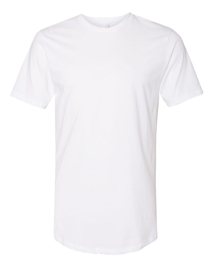 Next Level Cotton Long Body T-Shirt 3602 #color_White