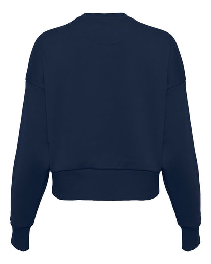 Next Level Women's Heavyweight Crewneck Sweatshirt 9087 #color_Midnight Navy
