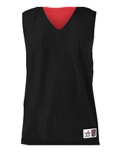 Alleson Athletic Reversible Mesh Tank 560R #color_Black/ Red