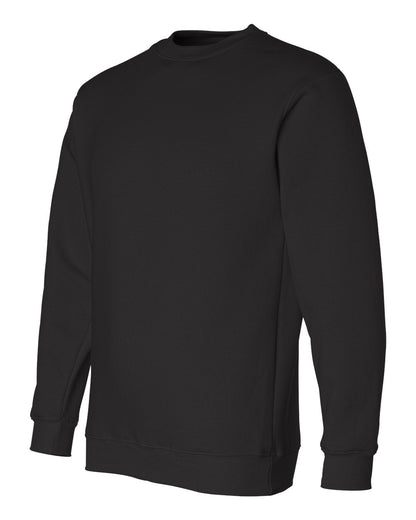 Bayside USA-Made Crewneck Sweatshirt 1102 #color_Black