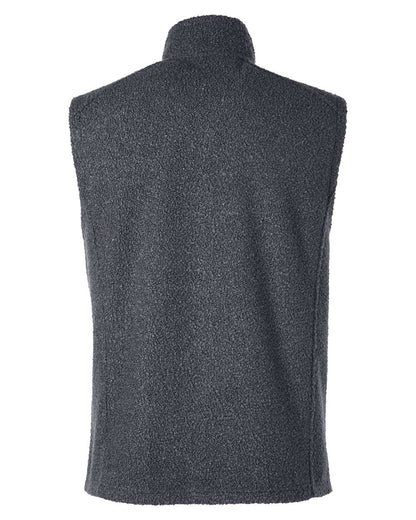 North End Men's Aura Sweater Fleece Vest NE714 #color_Carbon/ Carbon