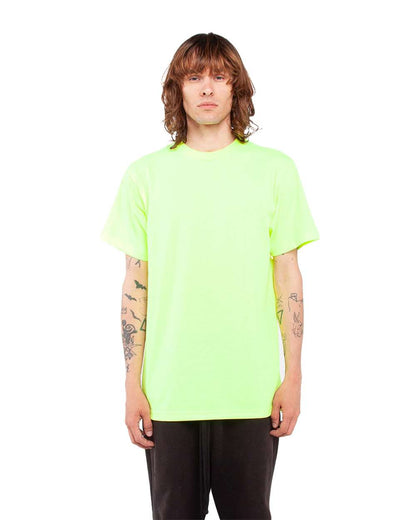 Shaka Wear Unisex Active T-Shirt SHASS #colormdl_Lime