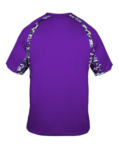 Badger Hook Digital T-Shirt 4140 #color_Purple/ Purple