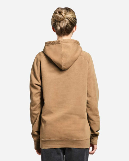 Lane Seven Unisex Vintage Raglan Hooded Sweatshirt LST004 #colormdl_Vintage Camel