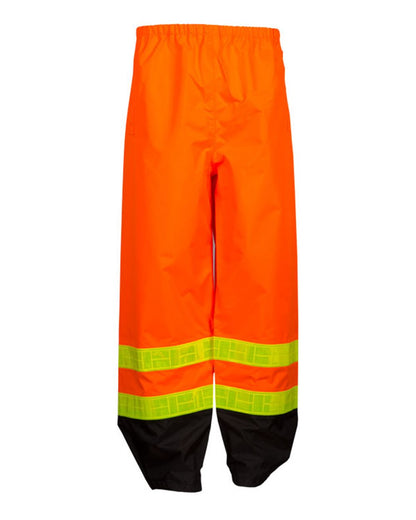 Kishigo Unisex Storm Stopper Pro Raniwear Pants RWP100-101 #color_Orange