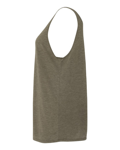 BELLA + CANVAS Women's Slouchy Tank 8838 #color_Heather Olive