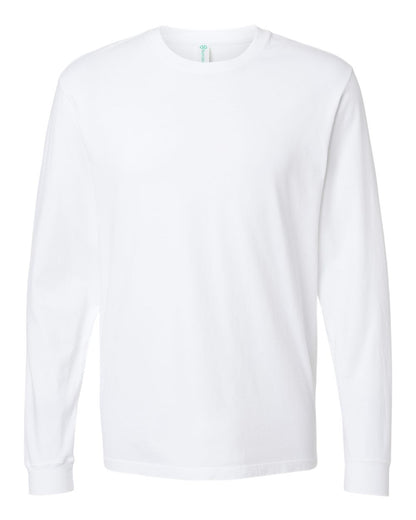 SoftShirts Unisex Organic Long Sleeve T-Shirt 420 #color_White