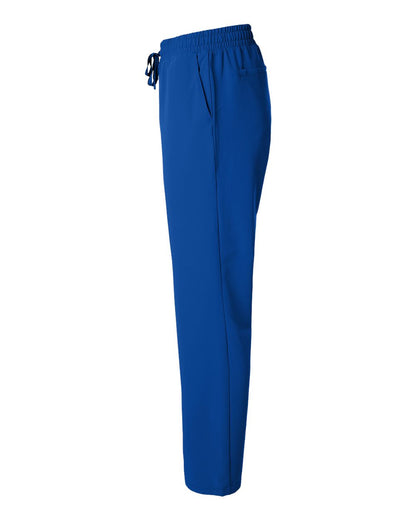 Jaanuu Men's Rhodes Everyday Straight-Leg Scrub Pants M20001 #color_Royal Blue