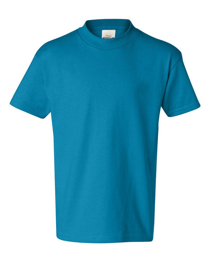 Hanes Authentic Youth T-Shirt 5450 #color_Teal