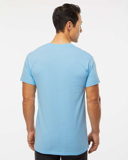 M&O Men's Gold Soft Touch T-Shirt 4800 #colormdl_Light Blue