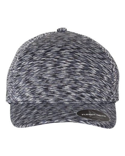 Flexfit Delta® Seamless Unipanel Cap 280 #color_Mélange Navy
