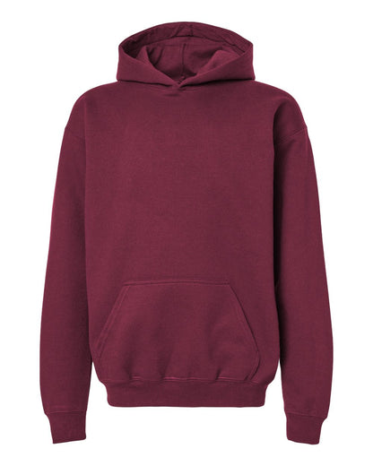 Gildan Softstyle® Youth Midweight Hooded Sweatshirt SF500B #color_Maroon