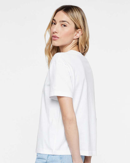 LAT Relaxed Crew Tee 3520 #colormdl_White