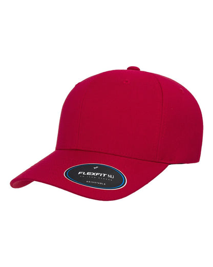 Flexfit NU® Adjustable Cap 6110NU #color_Red