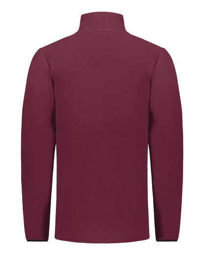 Augusta Sportswear Eco Revive™ Women's Polar Fleece Quarter-Zip Pullover 6857 #color_Maroon