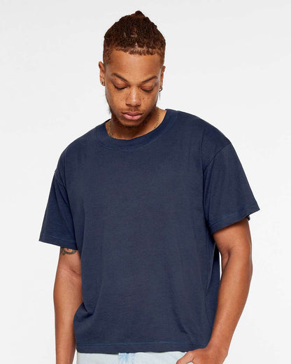 LAT Relaxed Crew Tee 3520 #colormdl_Denim