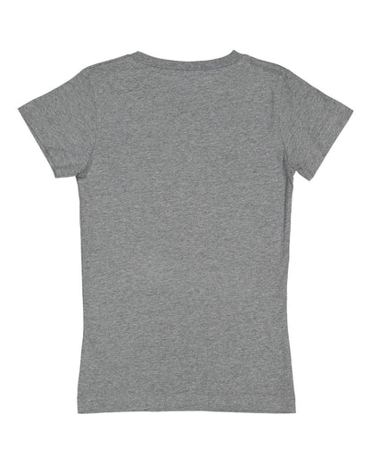 LAT Girls' Fine Jersey Tee 2616 #color_Granite Heather