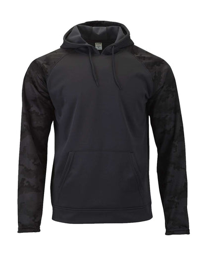 Paragon Unisex Tahoe Camo Fleece Hooded Sweatshirt 306 #color_Graphite
