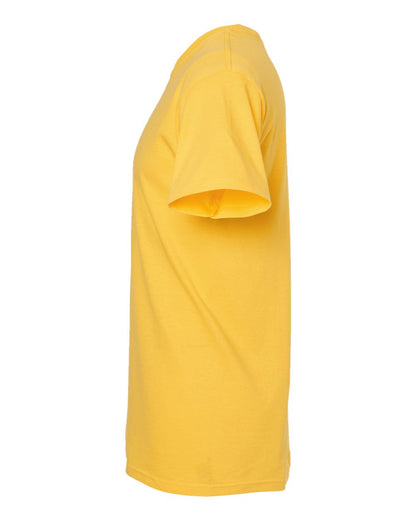 M&O Men's Gold Soft Touch T-Shirt 4800 #color_Yellow