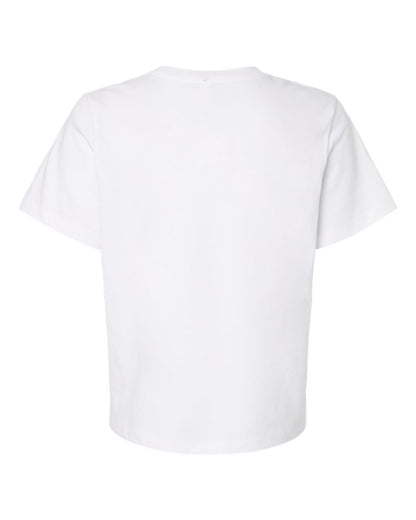 BELLA + CANVAS Women's 6 oz Heavyweight Tee 6110 #color_White