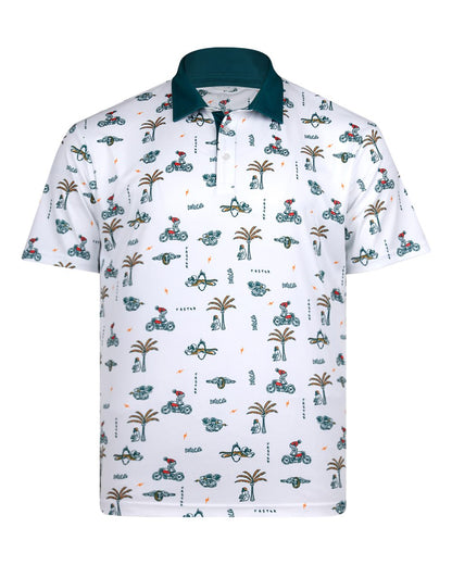 Swannies Men's Wild Polo SW1013 #color_White