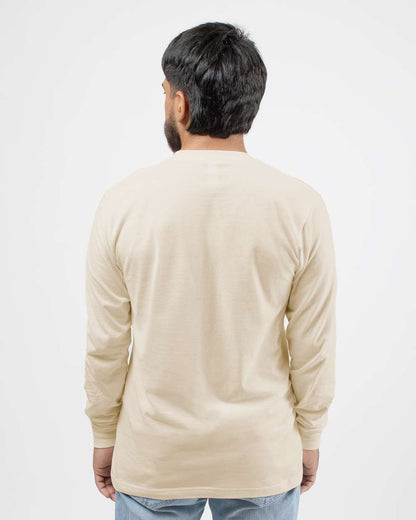 Tultex Fine Jersey Long Sleeve T-Shirt 202LS #colormdl_Natural