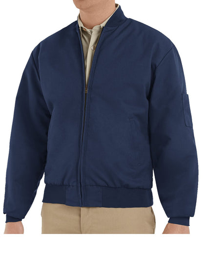 Red Kap Men's Tall Solid Team Jacket JT38T Red Kap Men's Tall Solid Team Jacket JT38T