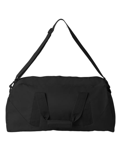 Liberty Bags Recycled 23 1/2" Large Duffel Bag 8806 #color_Black