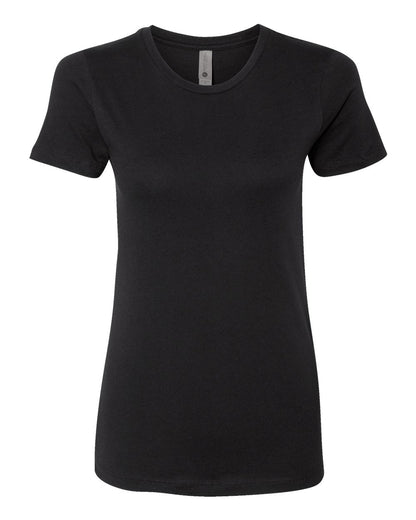 Next Level Women’s Cotton T-Shirt 3900 #color_Black