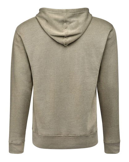 J. America Men's Triblend Fleece Hooded Sweatshirt 8871 #color_Desert Triblend