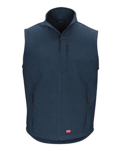 Red Kap Men's Soft Shell Vest VP62 #color_Navy