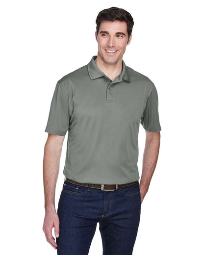 Harriton Men's Micro Piqué Polo M354 #colormdl_Charcoal