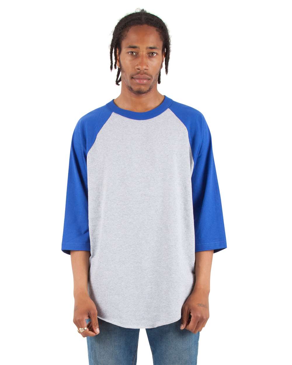 #colormdl_Heather Grey/ Royal